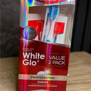 White Glo Value 2 Pack Toothpaste Set